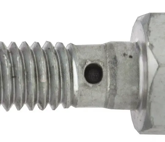 Болт М6*1,0*14,3 штуцер обратки 3905307 (3902173) - В, С (Ориг)